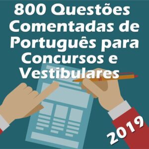 خرید و دانلود نسخه کامل کتاب 800 Questões Comentadas de Português para Concursos e Vestibulares