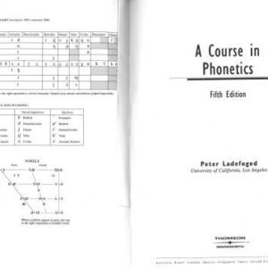 خرید و دانلود نسخه کامل کتاب A Course in Phonetics