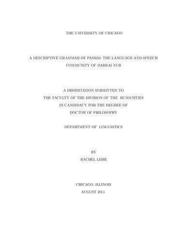 خرید و دانلود نسخه کامل کتاب A Descriptive Grammar of Pashai: The Language of Speech and Language Community of Darrai Nur_689a77fb43e00.jpeg خرید و دانلود نسخه کامل کتاب A Descriptive Grammar of Pashai: The Language of Speech and Language Community of Darrai Nur