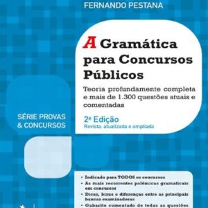 خرید و دانلود نسخه کامل کتاب A Gramática para Concursos Públicos