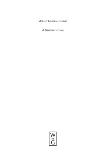 خرید و دانلود نسخه کامل کتاب A Grammar of Lao_6899a605e27e3.jpeg خرید و دانلود نسخه کامل کتاب A Grammar of Lao