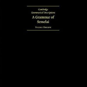خرید و دانلود نسخه کامل کتاب A Grammar of Semelai