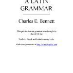 خرید و دانلود نسخه کامل کتاب A Latin Grammar