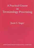 خرید و دانلود نسخه کامل کتاب A practical course in terminology processing