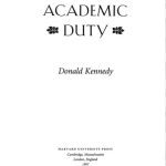 خرید و دانلود نسخه کامل کتاب Academic duty