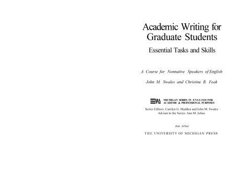 خرید و دانلود نسخه کامل کتاب Academic Writing for Graduate Students: Essential Tasks and Skills – A Course for Nonnative Speakers of English_689cc8f188d78.jpeg خرید و دانلود نسخه کامل کتاب Academic Writing for Graduate Students: Essential Tasks and Skills – A Course for Nonnative Speakers of English