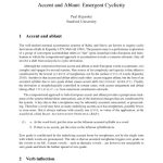 خرید و دانلود نسخه کامل کتاب Accent and Ablaut: Emergent Cyclicity