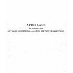 خرید و دانلود نسخه کامل کتاب Afrikaans as required for national commercial and civil service examinations