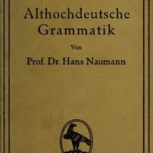 خرید و دانلود نسخه کامل کتاب Althochdeutsche Grammatik