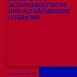 خرید و دانلود نسخه کامل کتاب Althochdeutsche und altsächsische Literatur