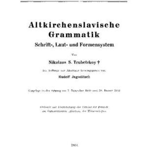خرید و دانلود نسخه کامل کتاب Altkirchenslavische Grammatik