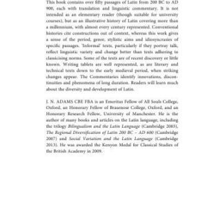 خرید و دانلود نسخه کامل کتاب An Anthology of Informal Latin, 200 BC–AD 900 : Fifty Texts with Translations and Linguistic Commentary
