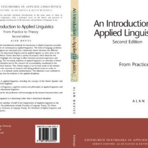 خرید و دانلود نسخه کامل کتاب An Introduction to Applied Linguistics