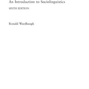 خرید و دانلود نسخه کامل کتاب An Introduction to Sociolinguistics, Sixth Edition