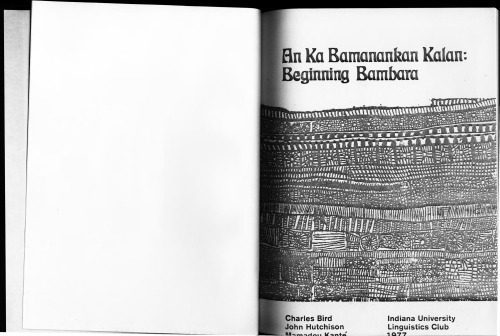 خرید و دانلود نسخه کامل کتاب An Ka Bamanankan Kalan: Beginning Bambara_689a55bc644ea.jpeg خرید و دانلود نسخه کامل کتاب An Ka Bamanankan Kalan: Beginning Bambara