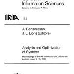 خرید و دانلود نسخه کامل کتاب Analysis and Optimization of Systes: Proceedings of the 9th International Conference Antibes, June 12–15, 1990
