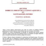 خرید و دانلود نسخه کامل کتاب Apuntes sobre el origen de la lengua quichua en Santiago del Estero [1863]