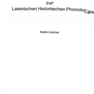 خرید و دانلود نسخه کامل کتاب Arbeitsbuch zur Lateinischen Historischen Phonologie