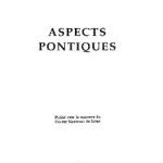 خرید و دانلود نسخه کامل کتاب Aspects pontiques