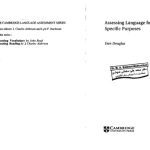 خرید و دانلود نسخه کامل کتاب Assessing Languages for Specific Purposes (Cambridge Language Assessment)