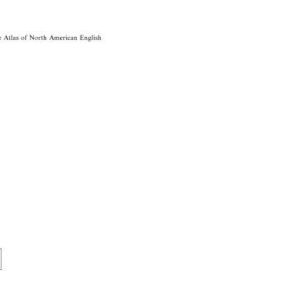 خرید و دانلود نسخه کامل کتاب Atlas of North American English: Phonetics, Phonology and Sound Change