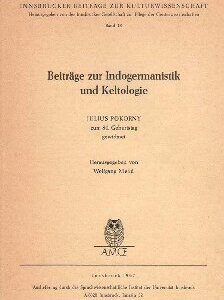 خرید و دانلود نسخه کامل کتاب Beiträge zur Indogermanistik und Keltologie: Julius Pokorny zum 80. Geburtstag gewidmet