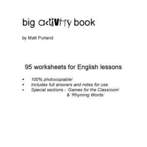 خرید و دانلود نسخه کامل کتاب Big Activity Book: 95 Worksheets for English Lessons