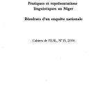 خرید و دانلود نسخه کامل کتاب Cahiers de l’ ILSL n° 15 : Pratiques et représentations linguistiques au Niger : Résultats d’un[e] enquête nationale