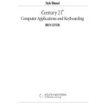 خرید و دانلود نسخه کامل کتاب century 21 keyboarding and information processing