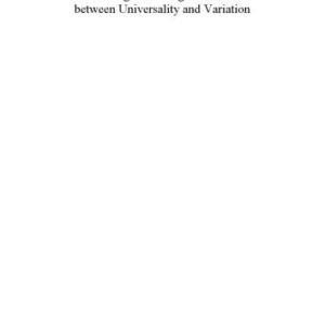 خرید و دانلود نسخه کامل کتاب Cognitive Linguistics between Universality and Variation