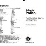 خرید و دانلود نسخه کامل کتاب Colloquial Polish: The Complete Course for Beginners