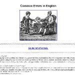 خرید و دانلود نسخه کامل کتاب Common Errors In English Usage