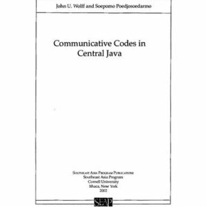 خرید و دانلود نسخه کامل کتاب Communicative codes in Central Java