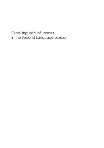 خرید و دانلود نسخه کامل کتاب Cross-linguistic Influences in the Second Language Lexicon (Second Language Acquisition)_689c953ce6b3c.jpeg خرید و دانلود نسخه کامل کتاب Cross-linguistic Influences in the Second Language Lexicon (Second Language Acquisition)