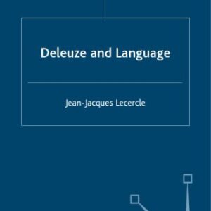 خرید و دانلود نسخه کامل کتاب Deleuze and Language