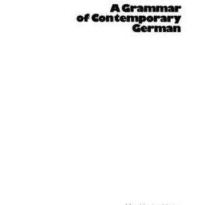 خرید و دانلود نسخه کامل کتاب Deutsch 2000: A Grammar of Contemporary German
