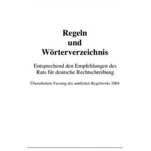 خرید و دانلود نسخه کامل کتاب Deutsche Rechtschreibung. Regeln und Wörterverzeichnis