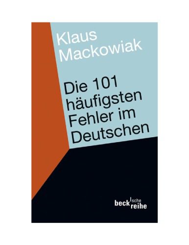 خرید و دانلود نسخه کامل کتاب Die 101 häufigsten Fehler im Deutschen, und wie man sie vermeidet_689bcd04db1f3.jpeg خرید و دانلود نسخه کامل کتاب Die 101 häufigsten Fehler im Deutschen, und wie man sie vermeidet