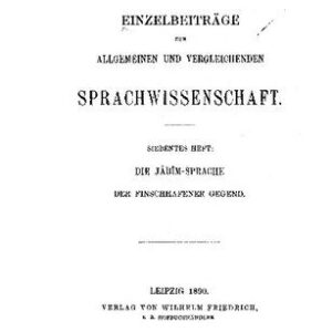 خرید و دانلود نسخه کامل کتاب Die Jabim-Sprache in der Fischhafener Gegend