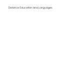 خرید و دانلود نسخه کامل کتاب Distance Education And Languages: Evolution And Change (New Perspectives on Language and Education)