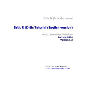 خرید و دانلود نسخه کامل کتاب Drtic – English Tutorial by Pingu v1.2