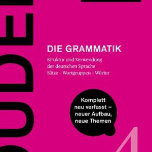 خرید و دانلود نسخه کامل کتاب Duden – Die Grammatik: Struktur und Verwendung der deutschen Sprache. Sätze – Wortgruppen – Wörter