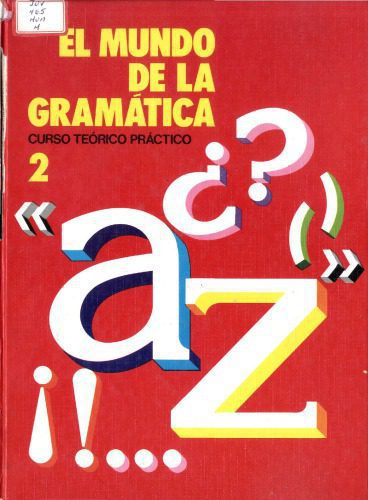 خرید و دانلود نسخه کامل کتاب El mundo de la gramática 2_6899210c43579.jpeg خرید و دانلود نسخه کامل کتاب El mundo de la gramática 2