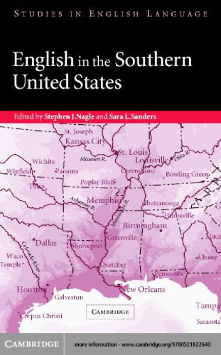 خرید و دانلود نسخه کامل کتاب English in the Southern United States (Studies in English Language)_689d8d8146191.jpeg خرید و دانلود نسخه کامل کتاب English in the Southern United States (Studies in English Language)