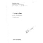 خرید و دانلود نسخه کامل کتاب Evaluation (Language Teaching : a Scheme for Teacher Education)