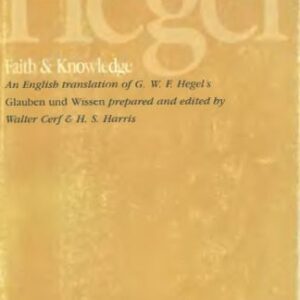 خرید و دانلود نسخه کامل کتاب Faith and Knowledge (English and German Edition)