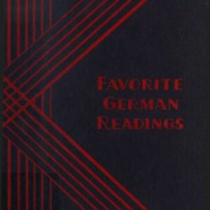 خرید و دانلود نسخه کامل کتاب Favorite German Readings