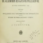 خرید و دانلود نسخه کامل کتاب Festschrift zum VIII. Allgemeinen Deutschen Neuphilologentage in Wien Pfingsten 1898