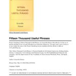 خرید و دانلود نسخه کامل کتاب Fifteen Thousand Useful Phrases