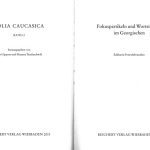 خرید و دانلود نسخه کامل کتاب Fokuspartikeln und Wortstellung im Georgischen